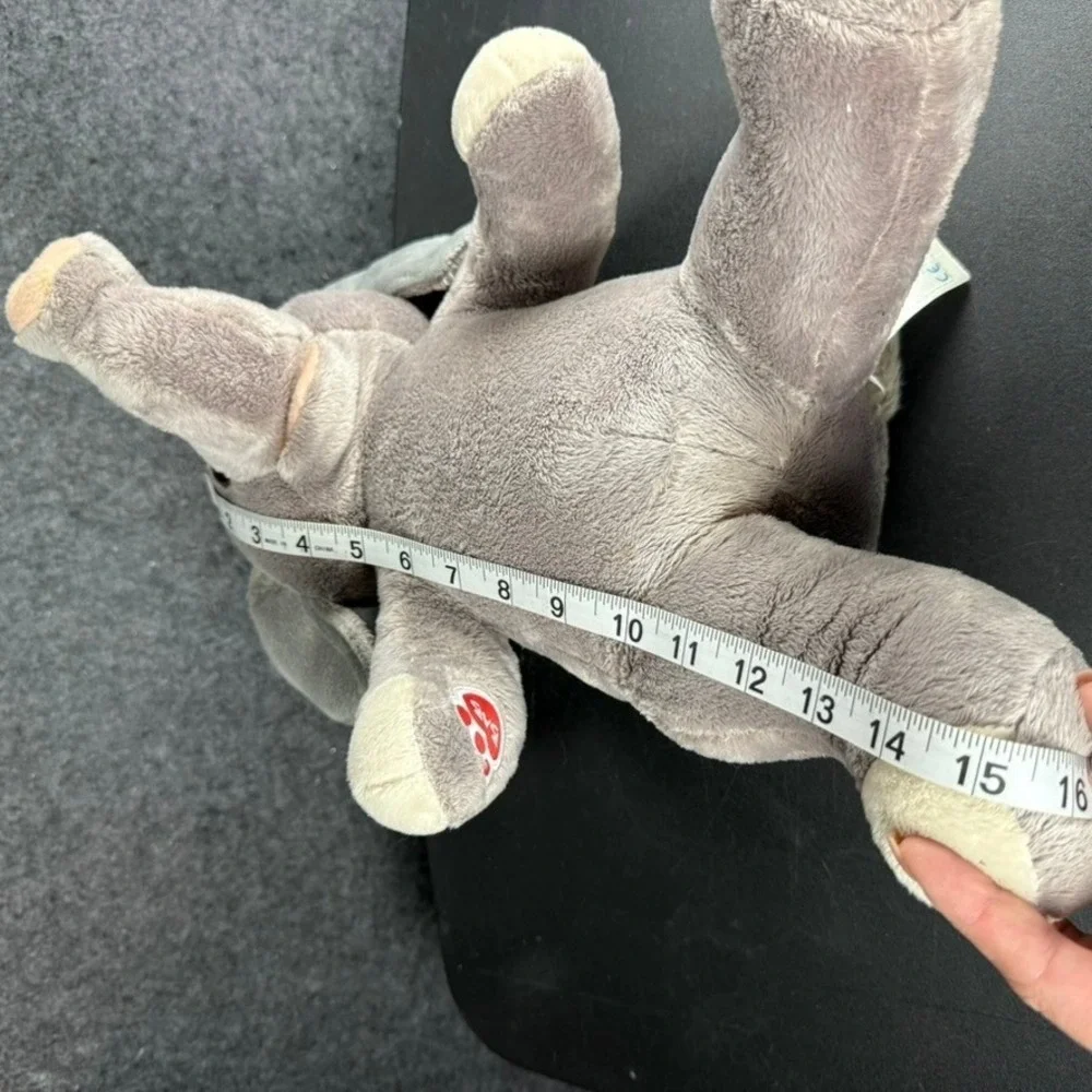 RETIRED Build-A-Bear Workshop Plush Elephant Gray Stuffed‎ Animal Toy